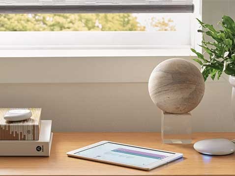 Hunter Douglas Powerview tools on a table